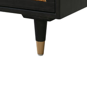 TOV Furniture Sierra writing desk with sleek wooden surface and modern design, ideal for home or office workspace.
