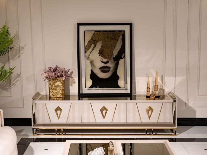 Carmela - Media Cabinet - R&R Furniture Gallery (Fountain Valley, CA)