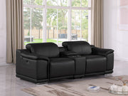 9762 - 3-Piece Modular Power Reclining Console Loveseat With 2 Power Recliners In - R&R Furniture Gallery (Fountain Valley, CA)