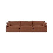 Classic Home Caplan modular sectional sofa with plush cushions and modern design, shown in a stylish living room setting.