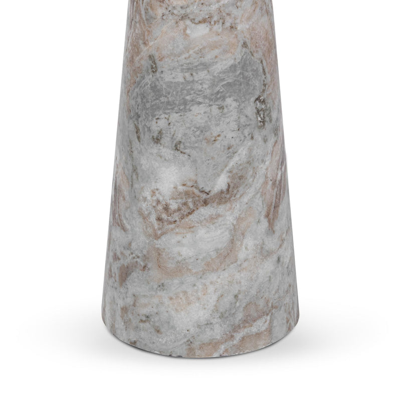 Huxley - Marble Round Accent Table - R&R Furniture Gallery (Fountain Valley, CA)