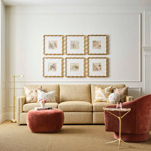 Luxe Sofa - Armless - Tweedy Bird Goldfinch