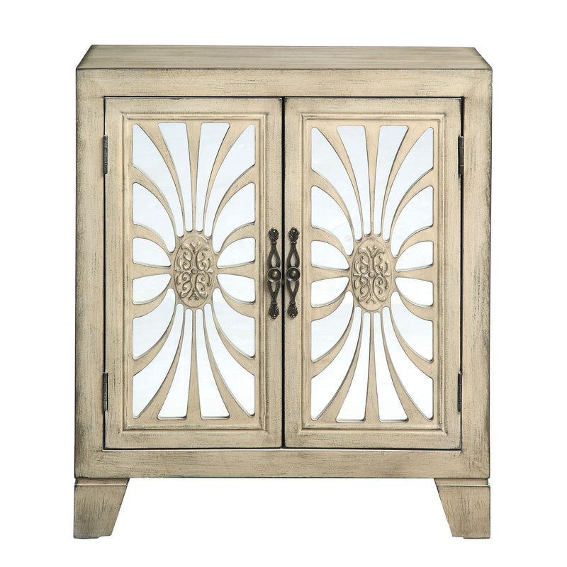 Nalani - Console Cabinet - Antique White - R&R Furniture Gallery (Fountain Valley, CA)
