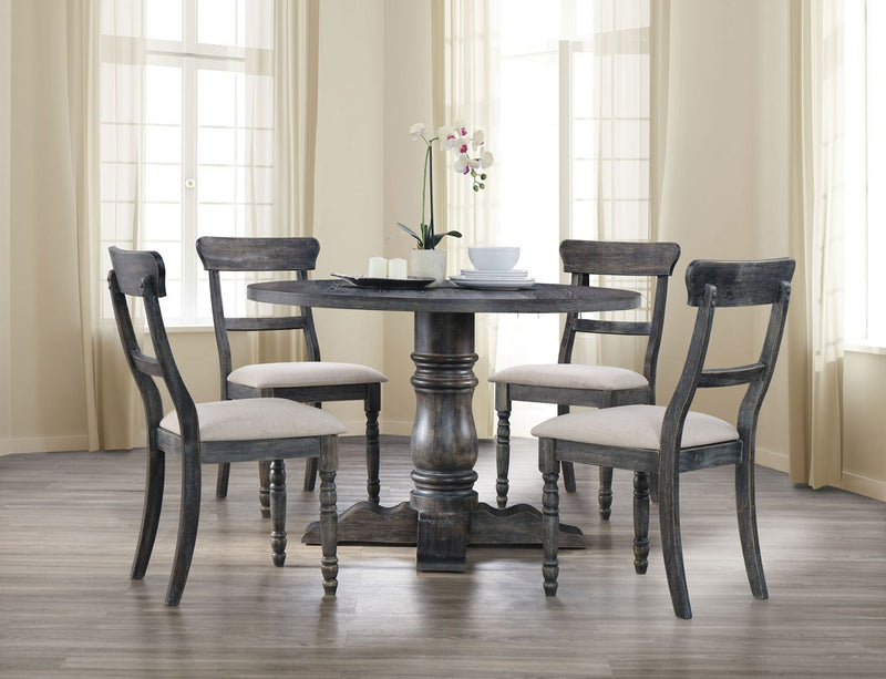 Leventis - Dining Table - Weathered Gray - R&R Furniture Gallery (Fountain Valley, CA)