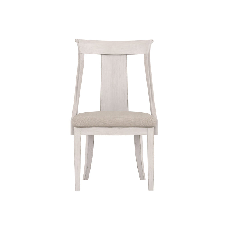 Alcove Side Chair in Belgian Ivory