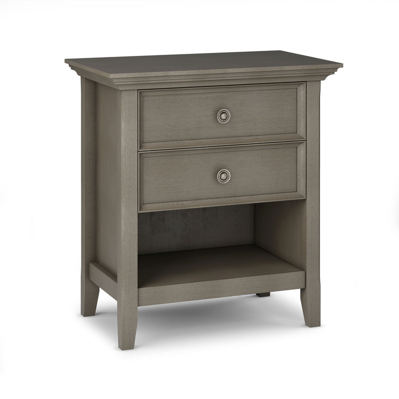 Amherst - Bedside Table, Handcrafted - R&R Furniture Gallery (Fountain Valley, CA)