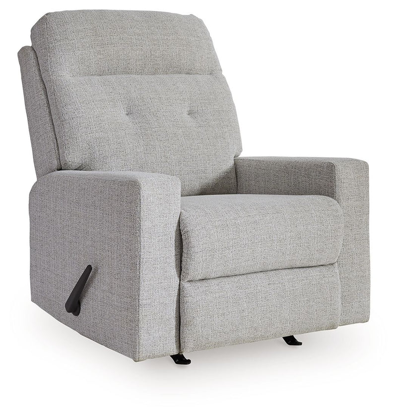 Skillins - Rocker Recliner - Stone - R&R Furniture Gallery (Fountain Valley, CA)
