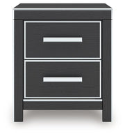 Zuraleus - Two Drawer Night Stand - R&R Furniture Gallery (Fountain Valley, CA)