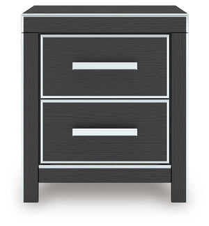 Zuraleus - Two Drawer Night Stand - R&R Furniture Gallery (Fountain Valley, CA)