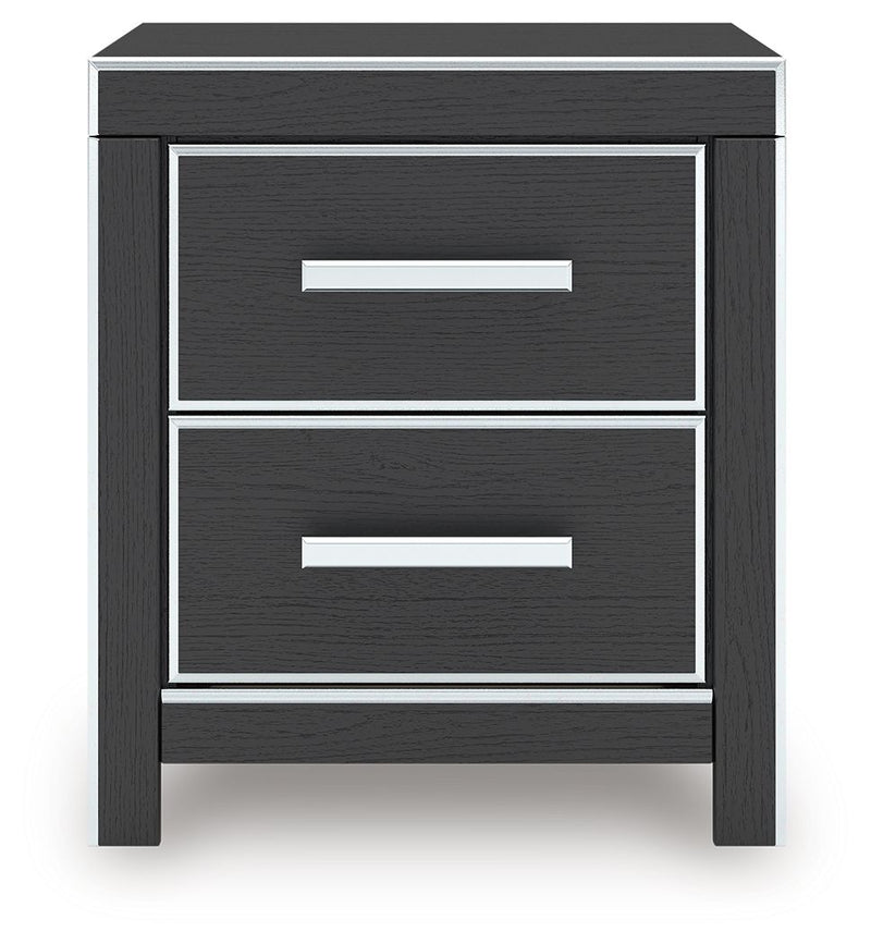 Zuraleus - Two Drawer Night Stand - R&R Furniture Gallery (Fountain Valley, CA)