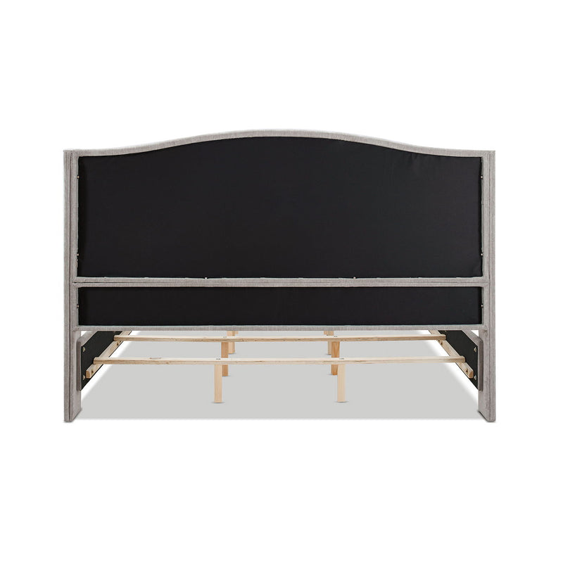Marcella - Upholstered Shelter Headboard Bed Set - R&R Furniture Gallery (Fountain Valley, CA)