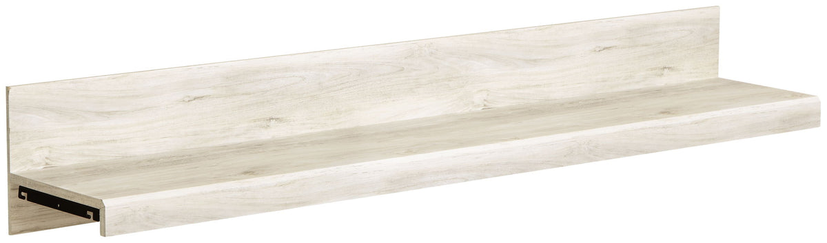 Bellaby entertainment center by Signature Design by Ashley® with media console storage and elegant wood finish
