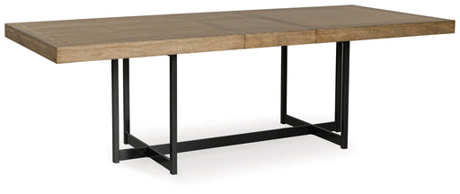 Tomtyn - Rectangular Dining Room Extension Table - Light Brown - R&R Furniture Gallery (Fountain Valley, CA)