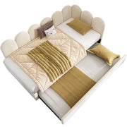 Upholstered Daybed With Metal Slatted Base - R&R Furniture Gallery (Fountain Valley, CA)