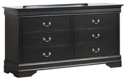 Elegant traditional storage dresser by Glory Furniture featuring multiple drawers and classic wooden design.