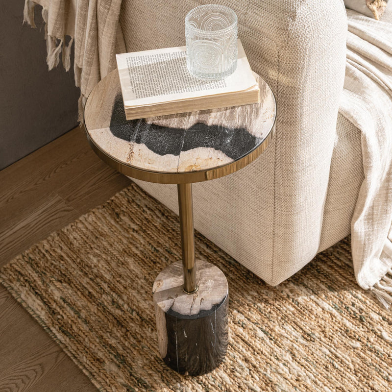 Jordyn - Round Accent Table - R&R Furniture Gallery (Fountain Valley, CA)