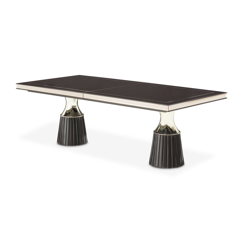Carmela - Double Pedestal Dining Table - R&R Furniture Gallery (Fountain Valley, CA)