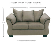 Darcy - Stationary Loveseat - R&R Furniture Gallery (Fountain Valley, CA)