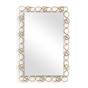 Twist It - Mirror - Antique Brass