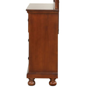 Glory Furniture Meade dresser with multiple drawers, wood finish, and sleek modern design for bedroom storage.