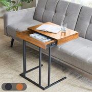Wynn - Pull Up Table With Storage Compartment - Pecan - R&R Furniture Gallery (Fountain Valley, CA)