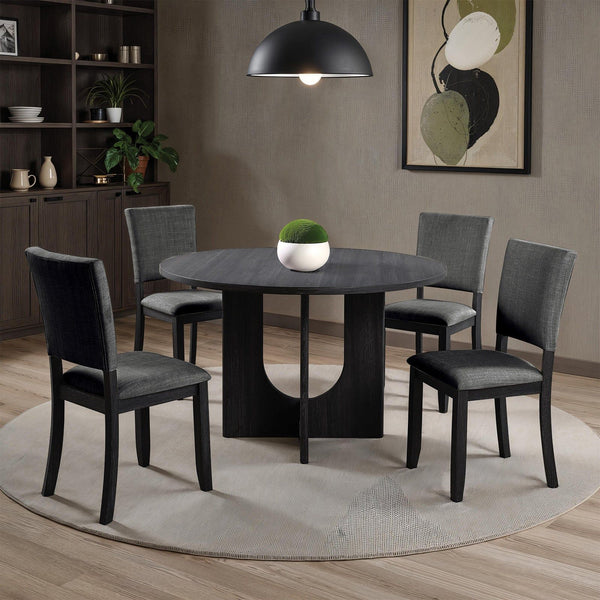 Oberto - 5 Pc. Round Dining Table Set
