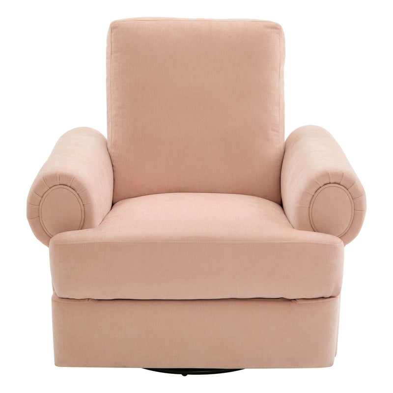 Manual Swivel Recliner Rocker Chair With Adjustable Backrest - R&R Furniture Gallery (Fountain Valley, CA)