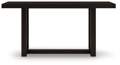 Neymorton - Rectangular Dining Room Counter Table - Dark Grayish Brown - R&R Furniture Gallery (Fountain Valley, CA)