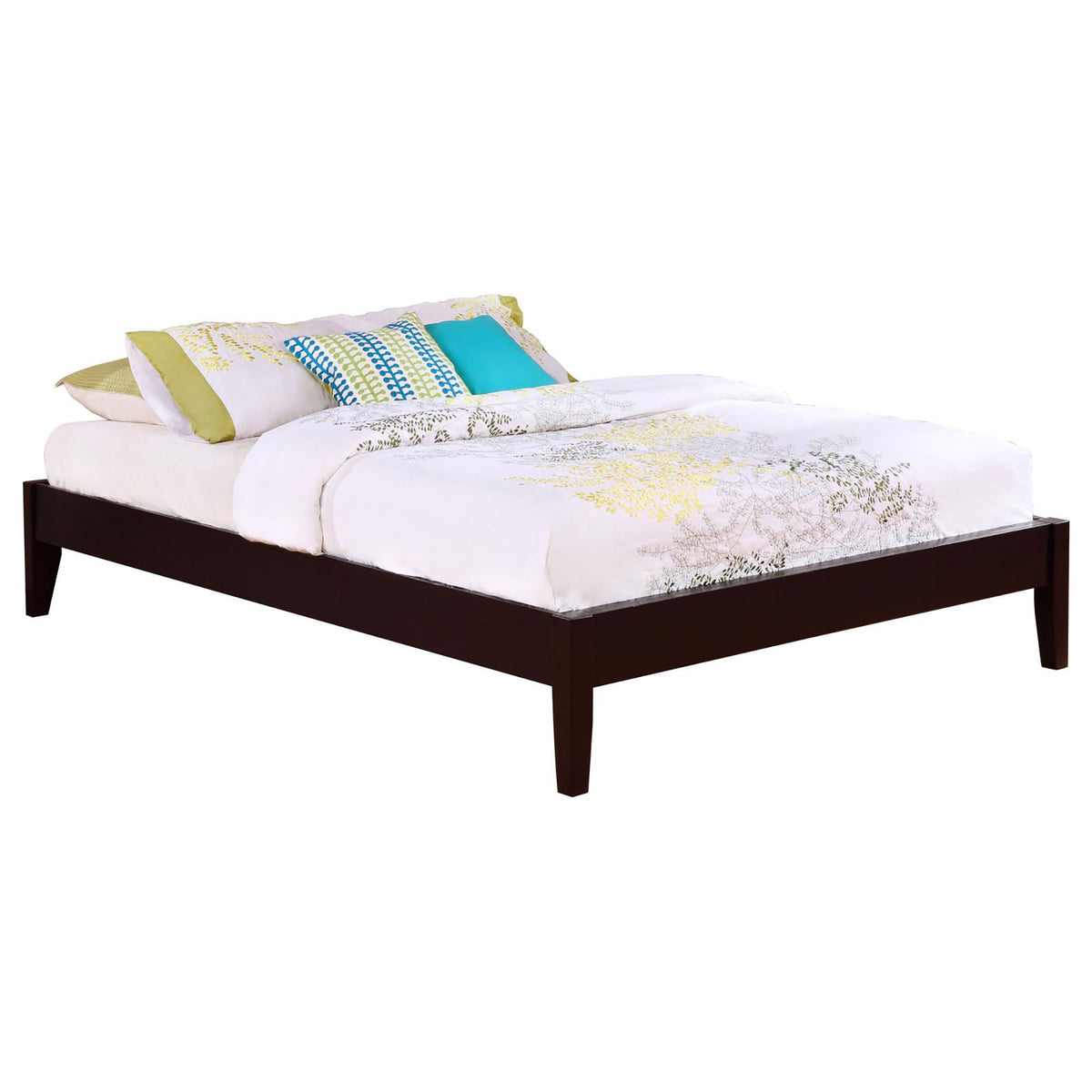 Platform Bed With Tapered Legs