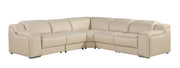 1116 - Power Reclining Italian Leather Sectional - R&R Furniture Gallery (Fountain Valley, CA)