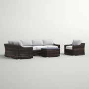 Stylish Sofa Seating Group With Cushions Perfect For Outdoor Gatherings - R&R Furniture Gallery (Fountain Valley, CA)