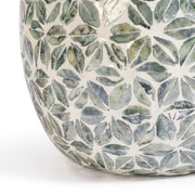 Yaya - Capiz Shell Table Lamp - Green - R&R Furniture Gallery (Fountain Valley, CA)