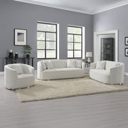 Odette - Sofa With 4 Pillows - Beige Chenille - R&R Furniture Gallery (Fountain Valley, CA)