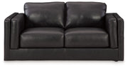 Amiata - Loveseat - Onyx - R&R Furniture Gallery (Fountain Valley, CA)
