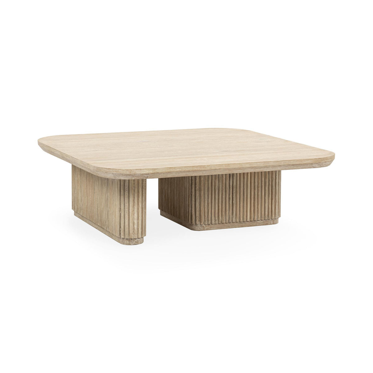 Vander - Solid Wood Square Coffee Table - R&R Furniture Gallery (Fountain Valley, CA)