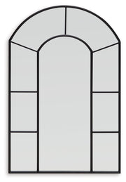 Evengton - Accent Mirror - Black - R&R Furniture Gallery (Fountain Valley, CA)