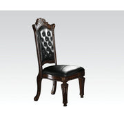Vendome - Side Chair (Set of 2) - Synthetic Leather & Cherry - R&R Furniture Gallery (Fountain Valley, CA)