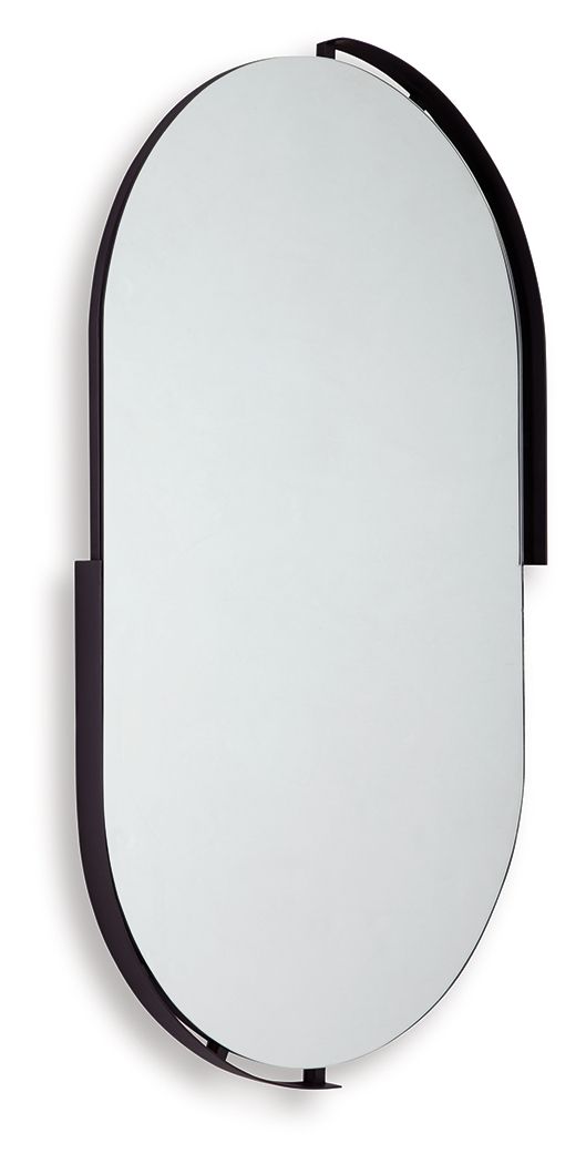 Valkings - Accent Mirror - Black - R&R Furniture Gallery (Fountain Valley, CA)