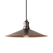 Uttermost Barnstead 1-light copper pendant light with a light brown finish, featuring a sleek, modern design for stylish lighting.