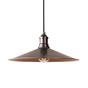 Uttermost Barnstead 1-light copper pendant light with a light brown finish, featuring a sleek, modern design for stylish lighting.