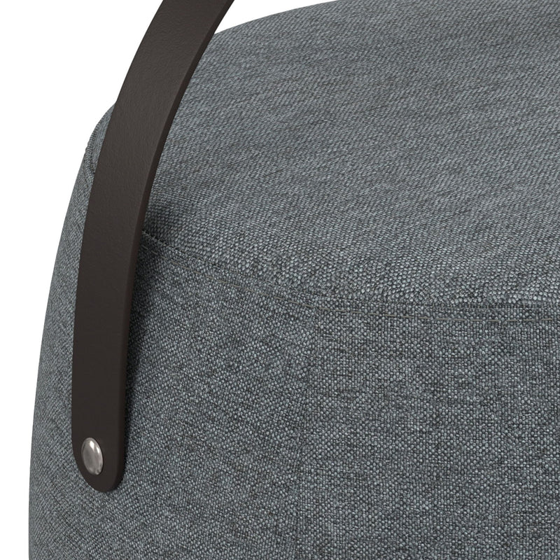 Ramsay - Upholstered Footstool - R&R Furniture Gallery (Fountain Valley, CA)