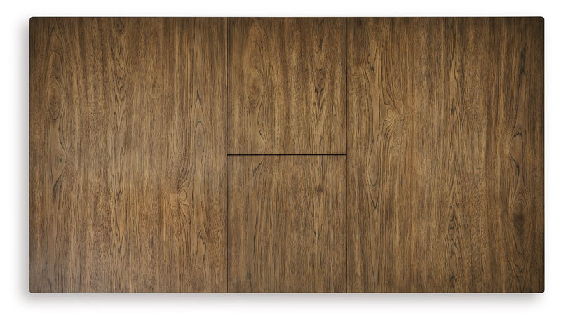 Urbinforte - Dining Room Butterfly Extension Table - Light Brown - R&R Furniture Gallery (Fountain Valley, CA)