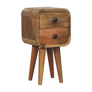 Curved Nightstand, - R&R Furniture Gallery (Fountain Valley, CA)