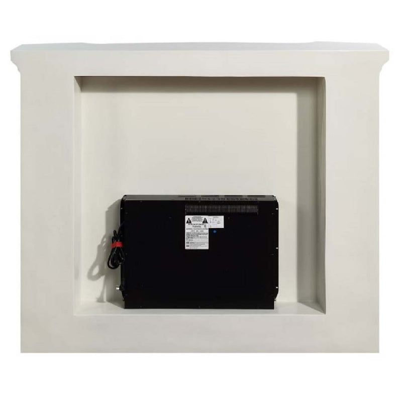 Adara - Fireplace - Antique White - R&R Furniture Gallery (Fountain Valley, CA)