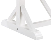 Hollyn - Dining Table With Engineered Stone Top - Engineered Stone & White - R&R Furniture Gallery (Fountain Valley, CA)