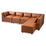 Wexford - Modular Sofa - Cognac - R&R Furniture Gallery (Fountain Valley, CA)