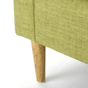 Nebulize - Upholstered Fabric Club Chair With Button Tufted And Square Off Arm And Back - R&R Furniture Gallery (Fountain Valley, CA)