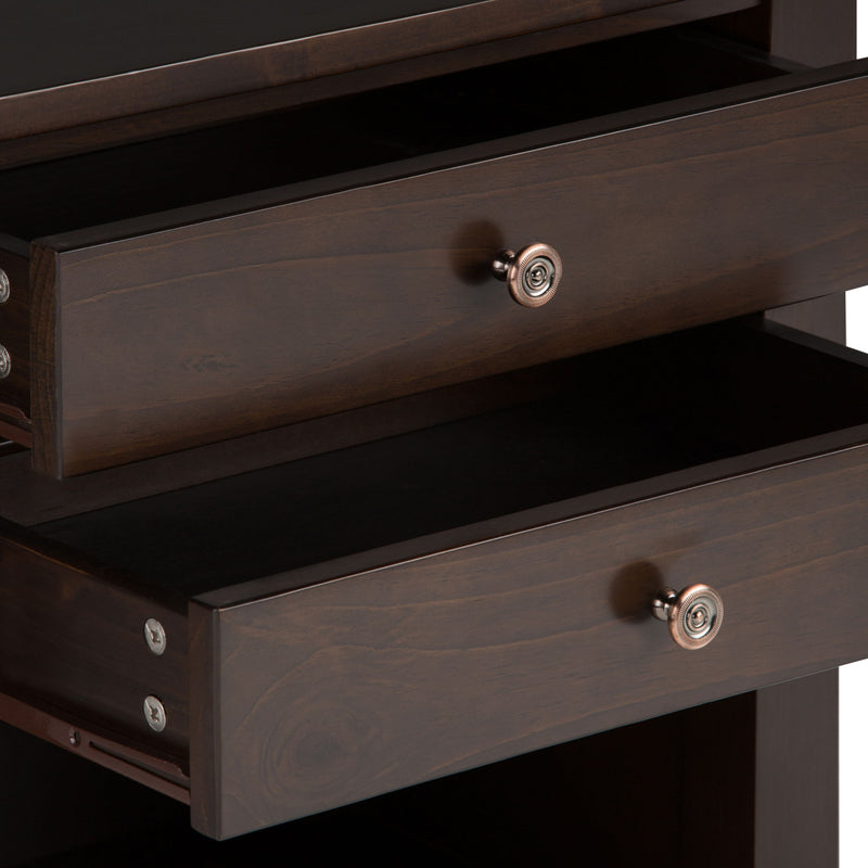 Carlton - Bedside Table, Handcrafted - R&R Furniture Gallery (Fountain Valley, CA)