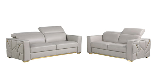 1120 - Leather Living Room Set - R&R Furniture Gallery (Fountain Valley, CA)