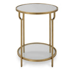 Side Table - Antique Gold